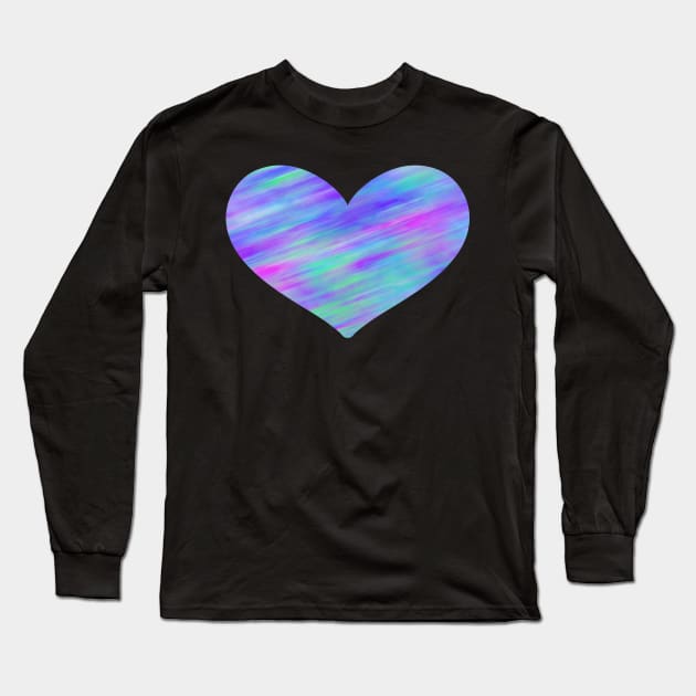 Opal heart Long Sleeve T-Shirt by tothemoons